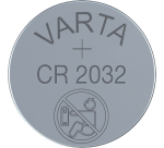 Varta Knopfzelle CR2032 Lithium Blister mit 5 Stück