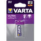 Batterij Varta Ultra lithium 9Volt