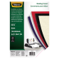 Couverture Fellowes A4 imitation cuir noir 25 pièces