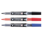 Feutre tableau blanc PILOT ogive Extra Fin noir