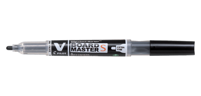 PILOT Whiteboard-Markierer Kugelspitze Extra Fein schwarz