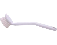 Brosse à vaisselle Cleaninq Basis plastique tête ronde blanc