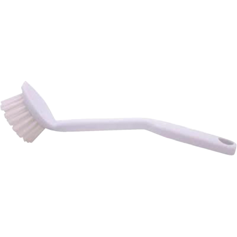 Brosse à vaisselle Cleaninq Basis plastique tête ronde blanc