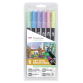Tombow Feutre double pointe ABT DUAL BRUSH PEN, tons pastel