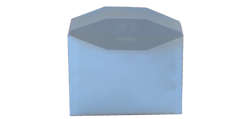 Hermes Envelope C6 114x162mm gummed white 500 pieces
