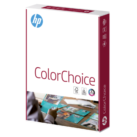 Papier laser couleur HP Color Choice A4 100g blanc 500 feuilles