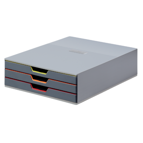 Module of sustainable sorting Varicolor® 3 drawers