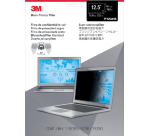Filtre de confidentialité 3M  pour ordinateur portable à écran panoramique 12,5 pouces