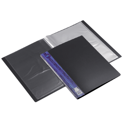 Chemise de présentation HF2 Deluxe A3 20 pochettes anthracite