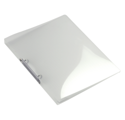 Classeur 2 anneaux HF2 A4 méc-O 16mm PP transparent blanc