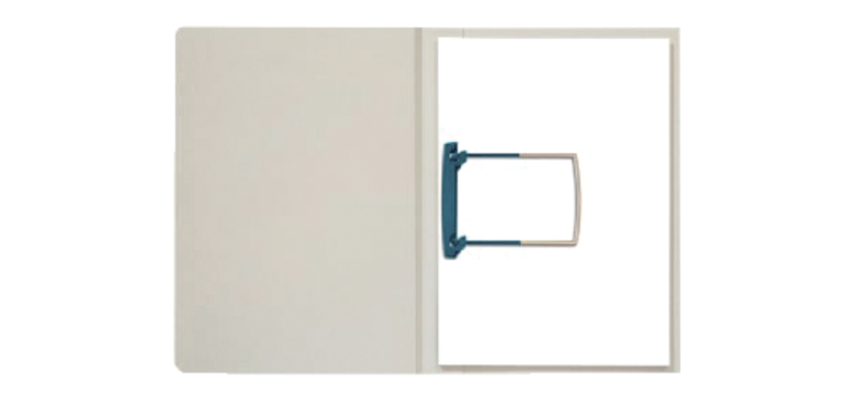 Clipex Infinio A4 ICN2 Mappe aus Karton 250g grau