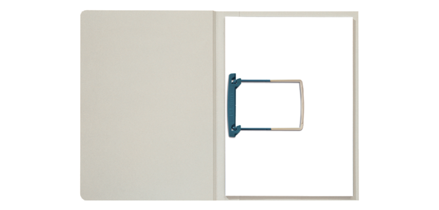Clipex Infinio Mappe folio ICN2 Karton 270g grau