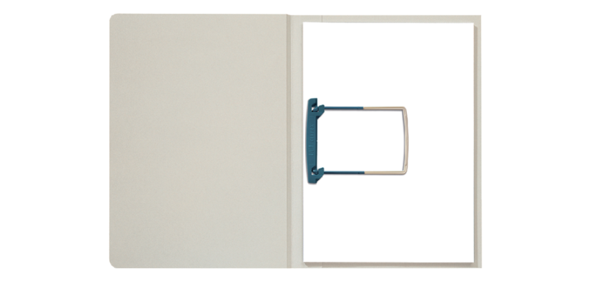 Chemise Clipex Infinio folio ICN2 carton 270g gris