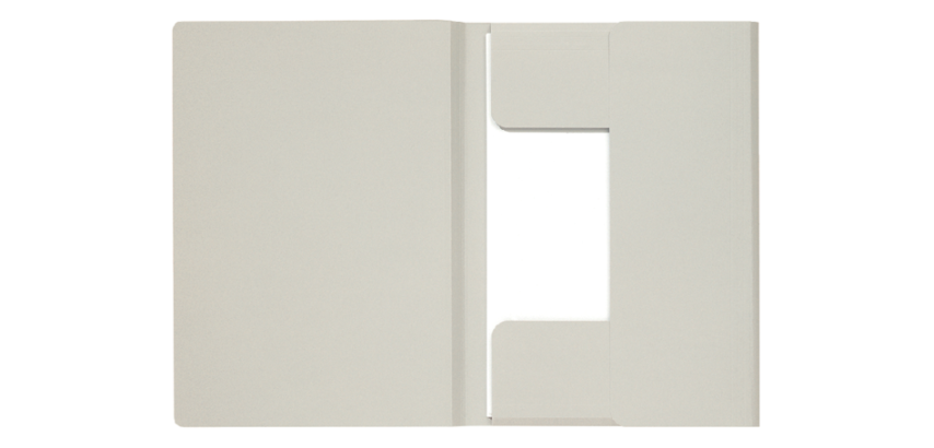 Chemise Djois Infinio A4 3 rabats 270g gris