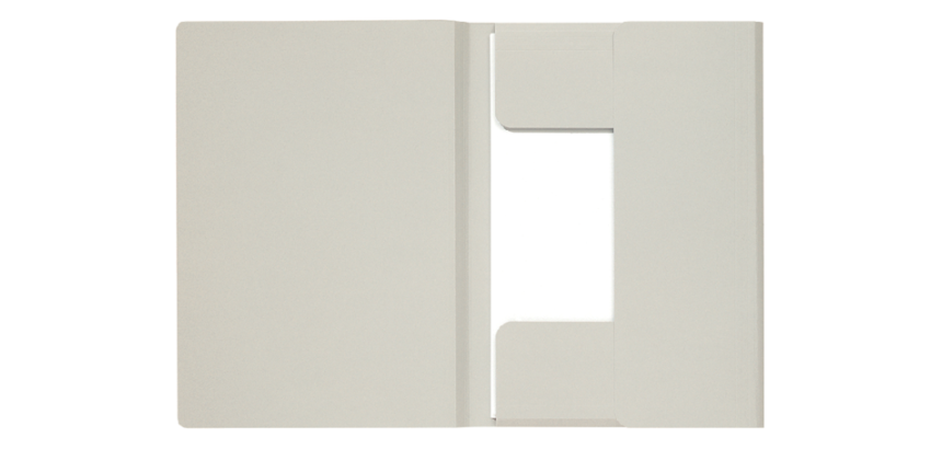Djois Infinio A4 Folder 3 flaps 270g gray
