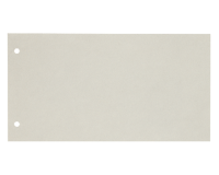 Scheidingsstrook Jalema Infinio ICN 225x120mm 250gr grijs 500 stuks