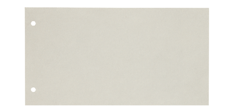 Scheidingsstrook Jalema Infinio ICN 225x120mm 250gr grijs 500 stuks