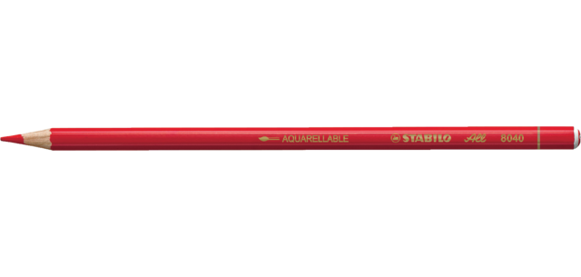 STABILO All 8040 red colored pencil