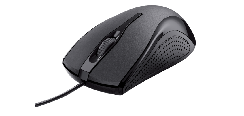Black Hama optical mouse