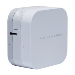 Imprimante étiquettes Brother P-Touch Cube TZe PT-P300BT desktop 12mm blanc