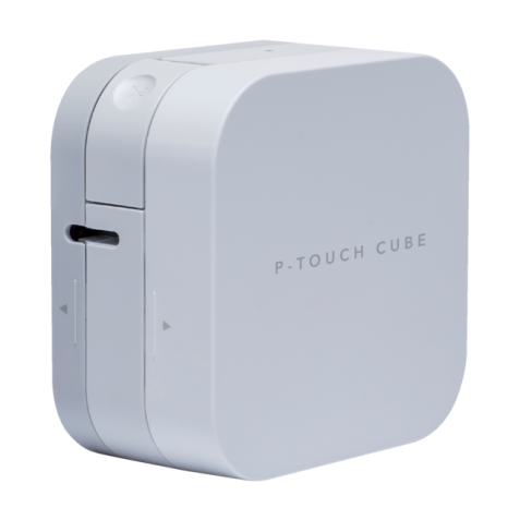 Imprimante étiquettes Brother P-Touch Cube TZe PT-P300BT desktop 12mm blanc