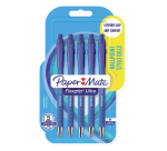 Paper Mate Flexgrip Ultra Kugelschreiber Medium Blau Blister 5 Stk