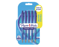 Paper Mate Flexgrip Ultra Kugelschreiber Medium Blau Blister 5 Stk