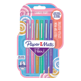 Fineliner Paper Mate Flair Candy Pop! medium assorti blister à 6 stuks