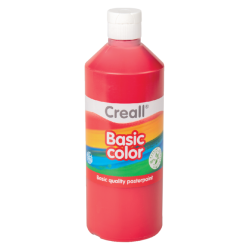 Gouache Creall Basic rouge foncé 500ml