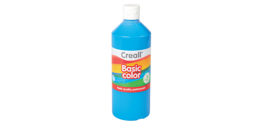 Gouache Creall Basic Blau 500ml