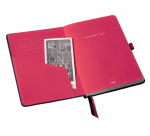 Conceptum Notebook, A4, lined, black/red