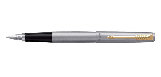 Jotter Füllfederhalter Edelstahl GT Mittel