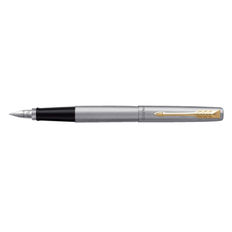 Vulpen Parker Jotter stainless steel GT medium