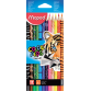 Crayon de couleur Maped Color'Peps Animals set 12 couleurs