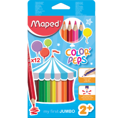 Maped Color'Peps My First colored pencil set 12 colors