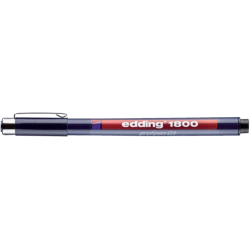 Fineliner Edding 1800 noir 0,25mm