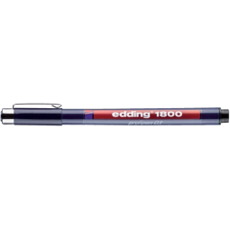 Fineliner Edding 1800 noir 0,25mm