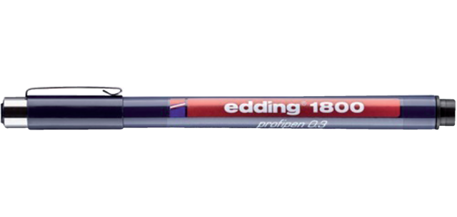 Fineliner edding 1800 0.35mm zwart