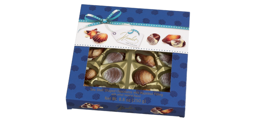 Coffret chocolat Hamlet fruits de mer