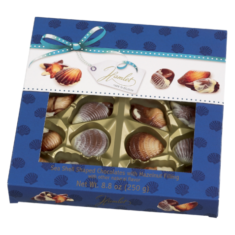 Coffret chocolat Hamlet fruits de mer