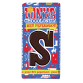 Chocolat Tony's Chocolonely noir - perpernoot Lettre S 180g