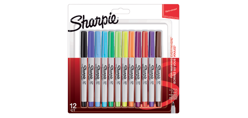 Sharpie Ultra Fine Point Marker Fun Pack 12 Pieces