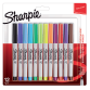 Viltstift Sharpie rond ultra fine fun assorti blister à 12 stuks