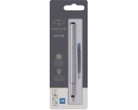 EN_PARKER VECTOR STYLO PL ACIER BLS