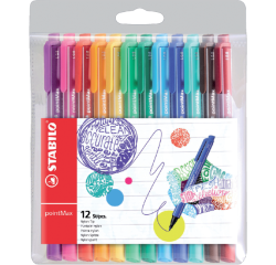 DE_STABILO FEUTRE POINT MAX 12X