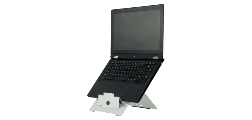 Ergonomische laptopstandaard R-Go Tools Riser aluminium