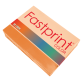 Papier copieur Fastprint A4 120g orange 250 feuilles