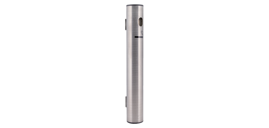 Cendrier mural Securit Wall inox