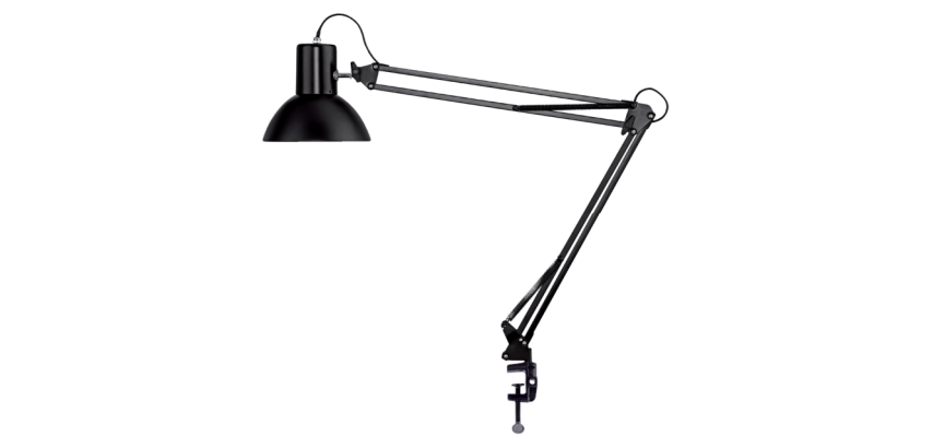 Bureaulamp Unilux Success 66 led tafelklem zwart