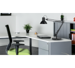 Lampe de bureau Unilux Success 66 LED pince noir